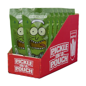 Van Holten's Pickles Pickle Rick in a pouch, on-the-go snack for fans