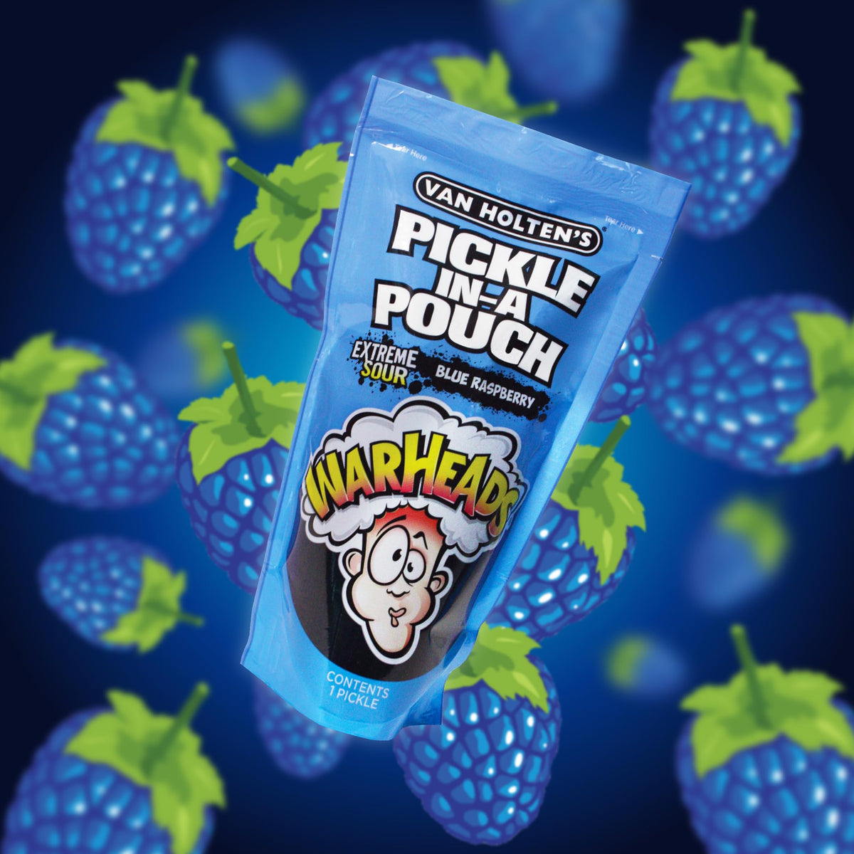 Van Holten's Pickles pouch on the go shows bold sour-sweet flavor for travel.