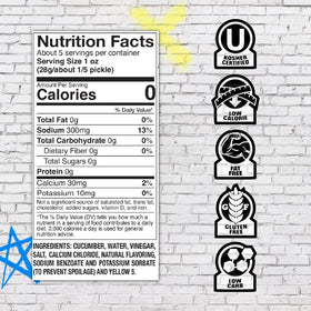 Wisconsin-made Van Holten's Warheads pickles support everyday snacking.