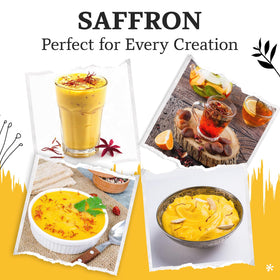 Van Kleef Emporium saffron kitchen scene suggesting premium quality and everyday flavor