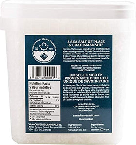 Vancouver Island Sea Salt natural minerals enhance savory and sweet dishes.