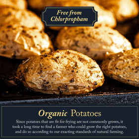 Vandy Crisps Golden Crunch Potato — naturally grown potatoes shine.