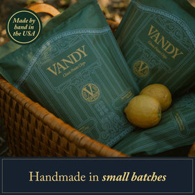 Vandy Crisps Seed Oil Free Ingredients list — simple, clean snacking.