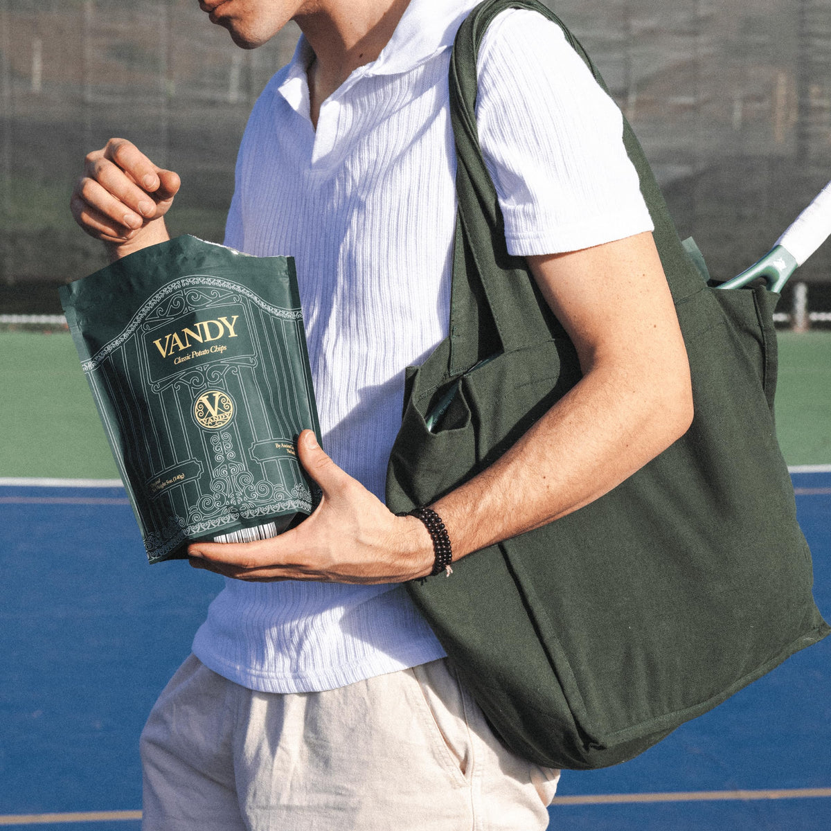 Vandy Crisps serving with dip suggests versatile snacking