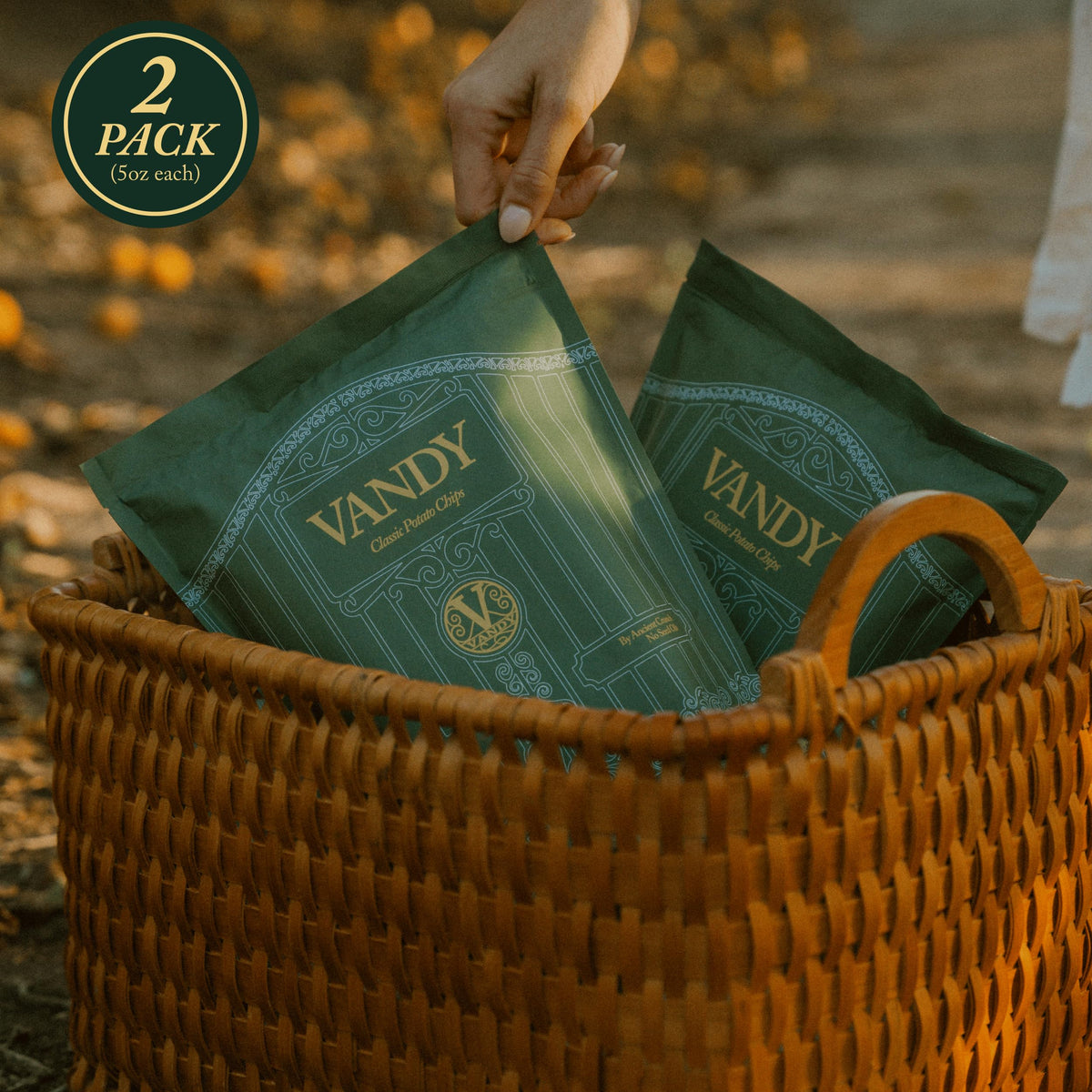 Vandy Crisps Small Batch Cooking — consistent texture and taste.