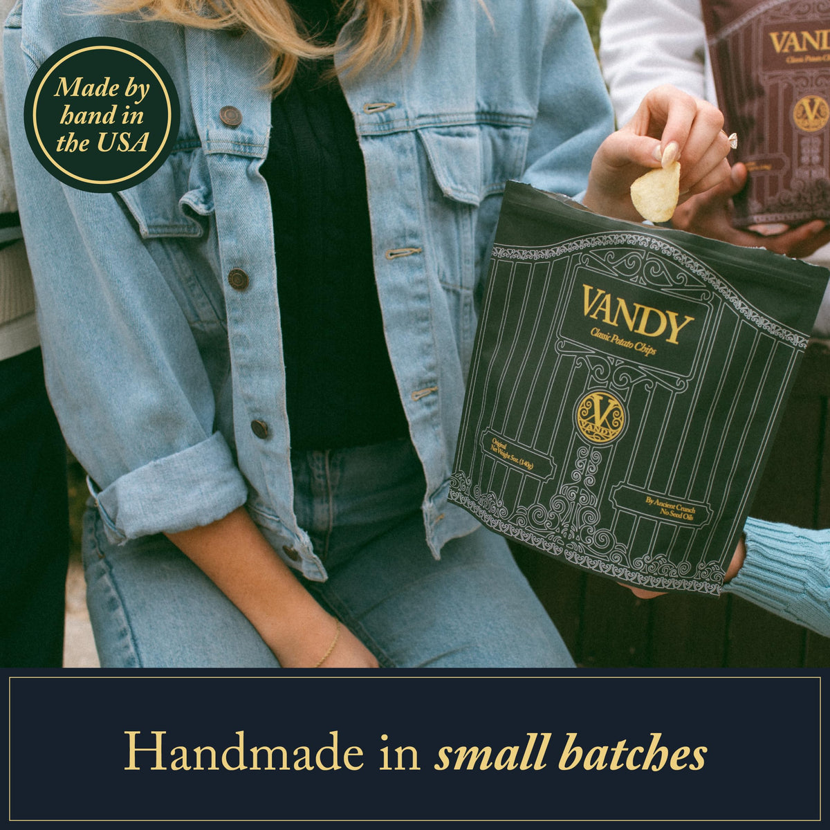 Vandy Crisps small-batch pan cooking shows quality craft