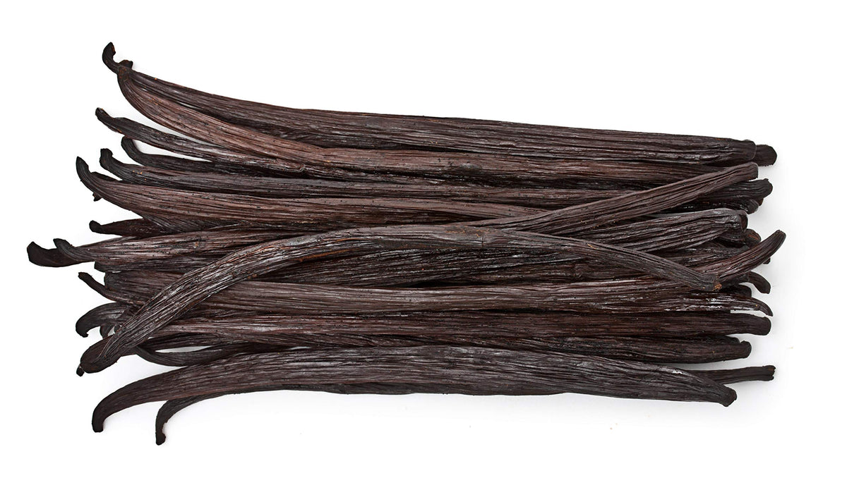 Vanilla Bean Kings Tahitian vanilla beans in pods, perfect for baking and making extract.
