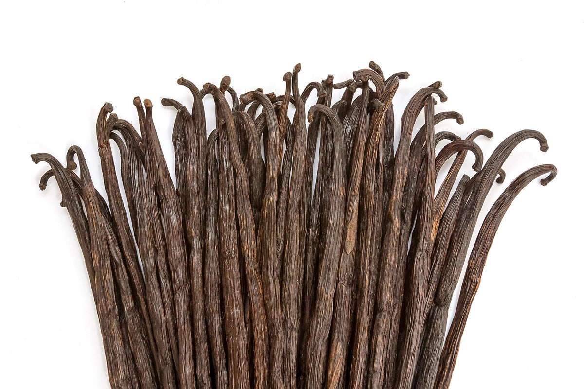 Vanilla Bean Kings beans alongside coffee for fragrant brewing ideas.