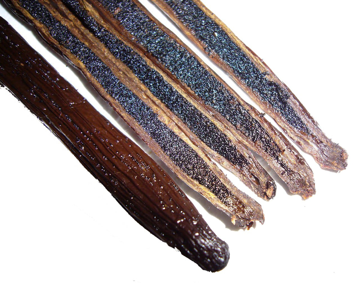 Vanilla Bean Kings dessert-ready scene suggests rich flavor for desserts and ice cream.