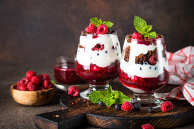 Vanilla Bean Kings Raspberry Extract enhances beverages with natural fruit aroma