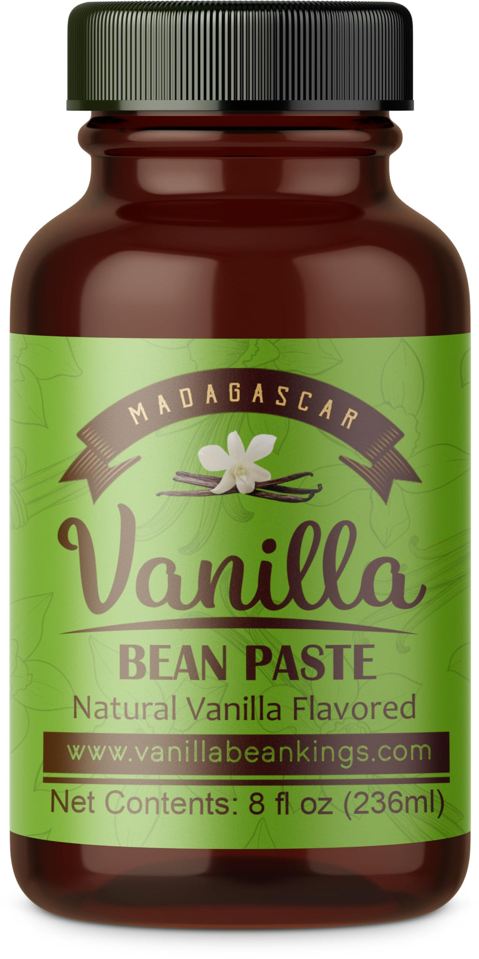 Vanilla Bean Kings vanilla paste shows real seeds for richer cookies.