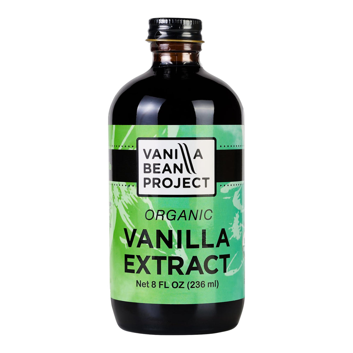 Vanilla Bean Project organic vanilla extract bottle for premium baking and aroma