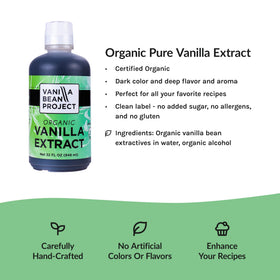 Vanilla Bean Project vanilla extract pour capturing rich aroma for desserts