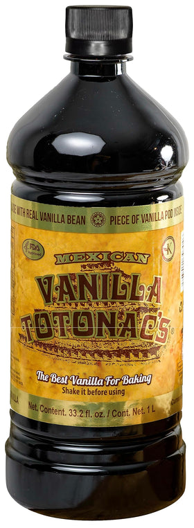 Vanilla Totonacs 33oz bottle large size for frequent use