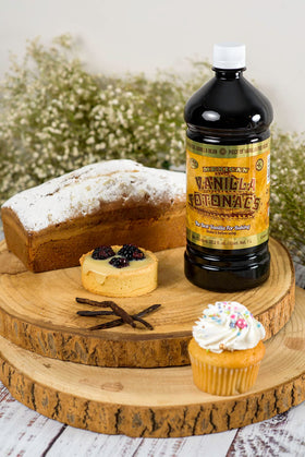Vanilla Totonacs bottle ready for holiday baking