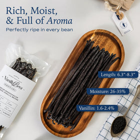 VanillaBros vanilla pod full gloss signaling freshness and premium quality