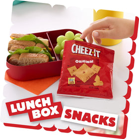 Variety pack in a lunchbox, ready for school or work.