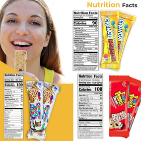 Variety Sampler Shop Berries Crunch bars crisp berry flavor perfect lunchbox treat.