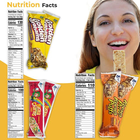Variety Sampler Shop Rice Treats bars light and chewy snack option.
