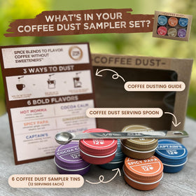 Cinnamon flavor powder delivers warm spice aroma to lattes and cocoa.