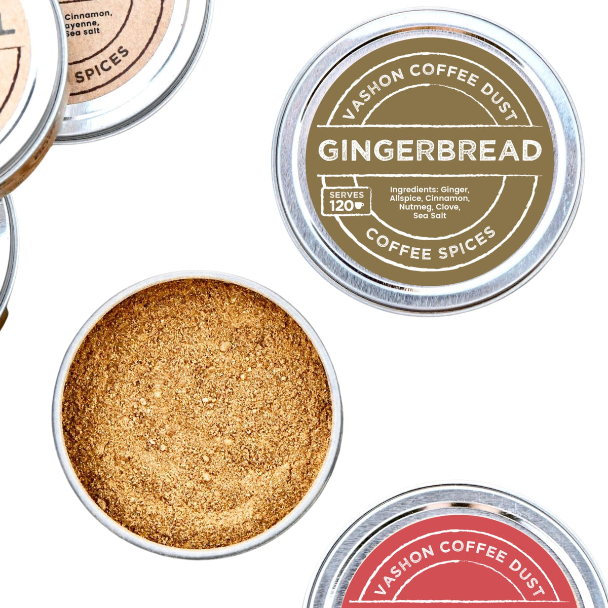 Vashon Coffee Dust Gingerbread aroma enhances cozy kitchen mood.