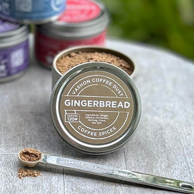 Vashon Coffee Dust Gingerbread gift set idea for coffee lovers.