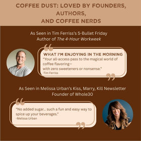 Vashon Coffee Dust Gingerbread great for tea and hot chocolate.