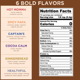 Eco-friendly packaging supports sustainable flavor exploration at home.