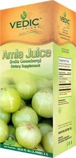 Vedic Juices amla juice bottle highlighting tangy flavor for daily refreshment