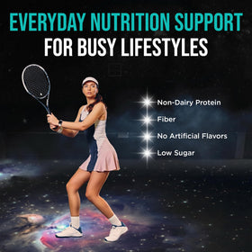 Vega ingredients pea and soy protein highlighted for clean plant nutrition