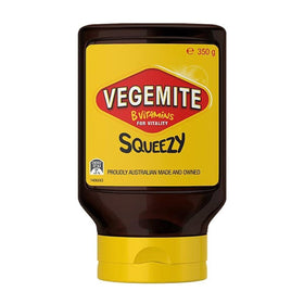 Vegemite Spread Squeezy bottle for quick, mess-free toast topping.