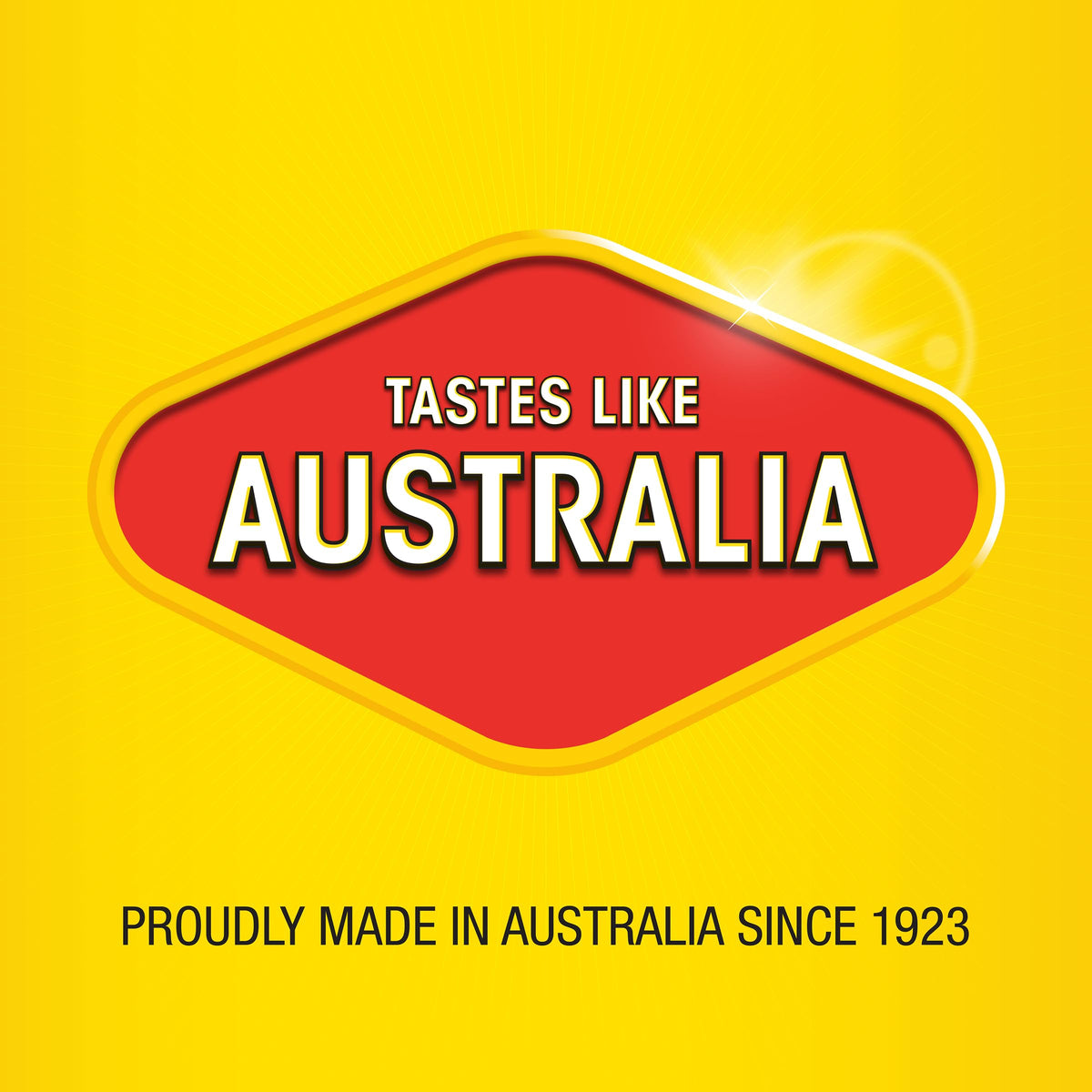 Vegemite Squeezy bottle packaging made in Australia.