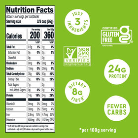 Veggiecraft Farms High-Protein Penne supports a plant-based meal plan.