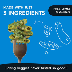 Veggiecraft Farms Penne Pasta in a pot for quick 10-minute meal.