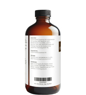 Velona cosmetic grade MCT oil in a glass bottle with a neutral scent for versatile use.