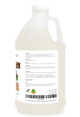 Velona MCT Coconut Oil used in hair care for lightweight shine.