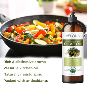 Velona olive oil dressing-salad for drizzle-ready meals