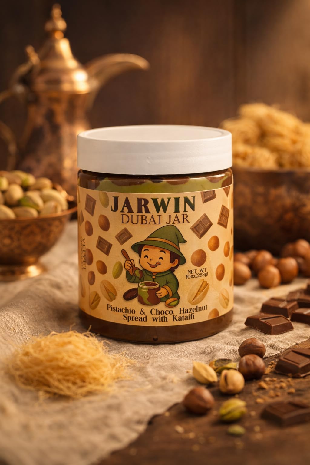 Velvet Chocolate Jarwin dessert presentation enhances any coffee or party
