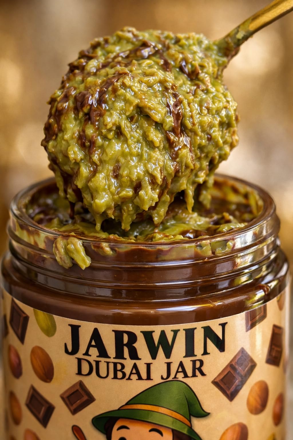Velvet Chocolate Jarwin gourmet jar closeup reveals premium craftsmanship