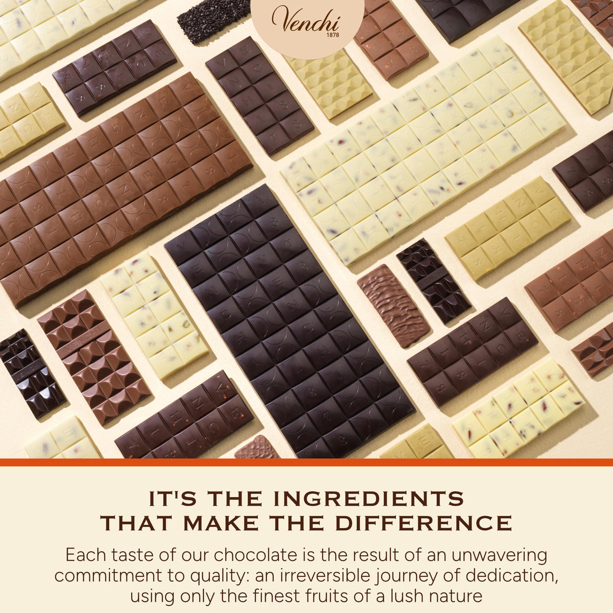 Venchi Pistachio Bar gluten-free treat with natural ingredients.