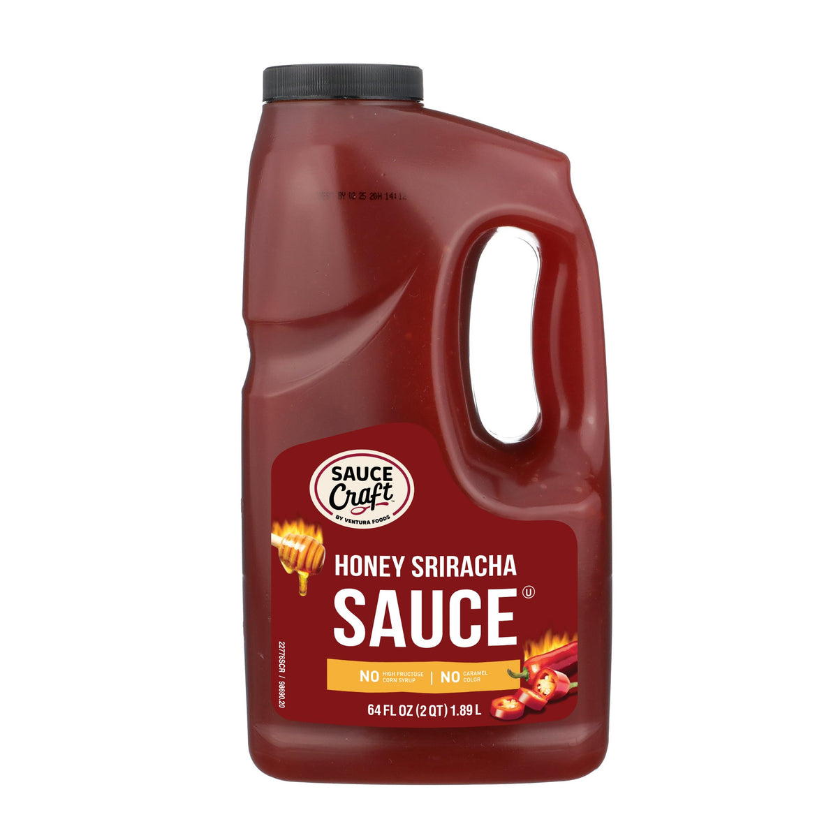 Ventura Foods Sauce Craft Honey Sriracha bottle pouring for quick flavor boost