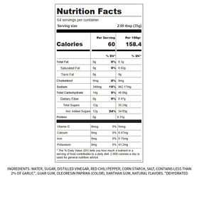 Ventura Foods Sauce Craft Sweet Chili Sauce clean label appeal.