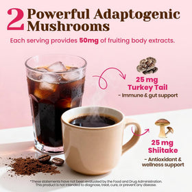 Arabica beans and Yerba Mate depicted as the quality energy source