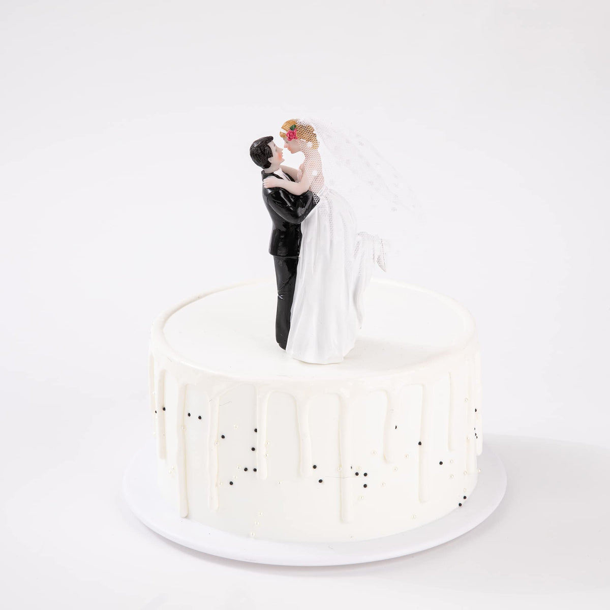 VENY TAYA engagement party decor figure for celebratory cake and keepsake