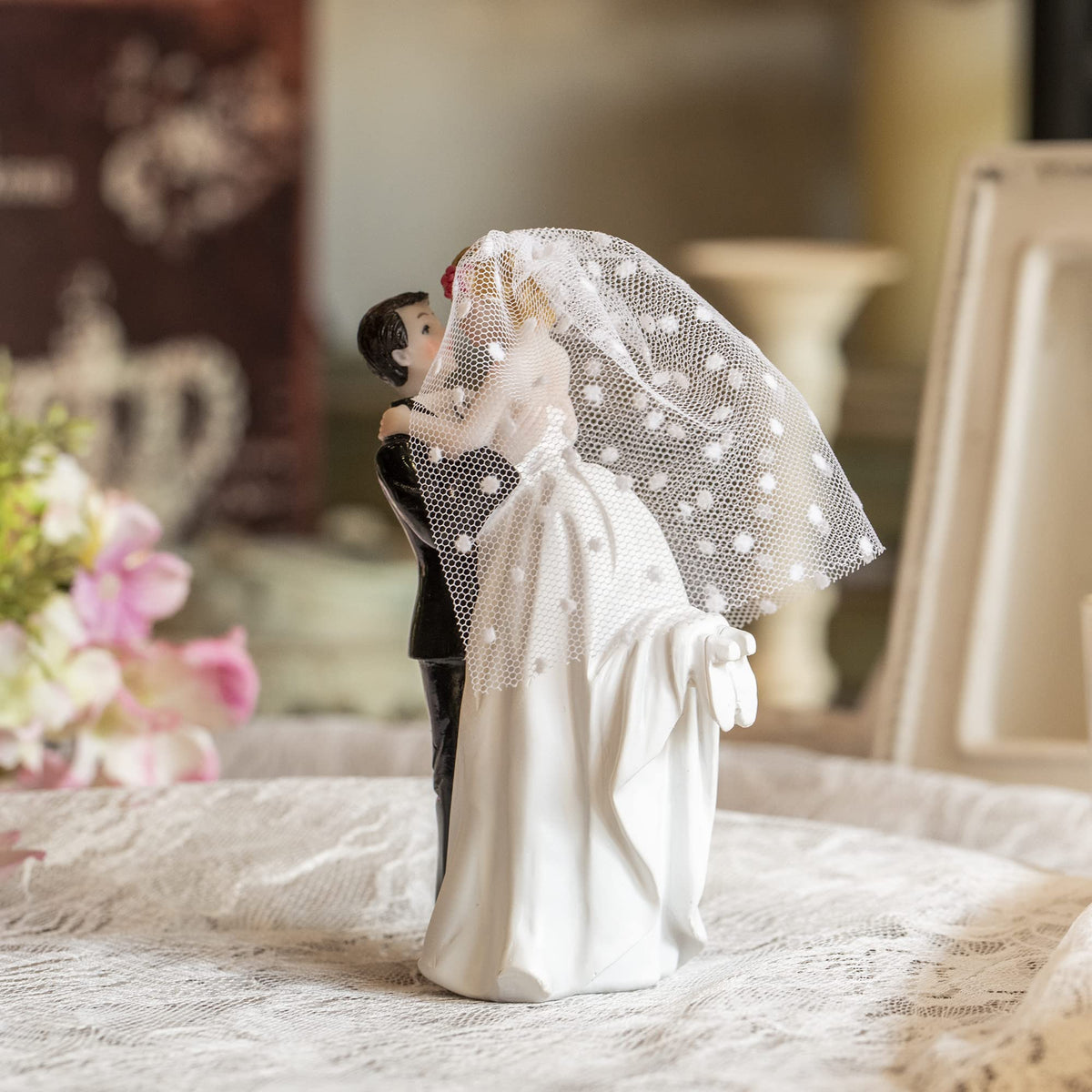 VENY TAYA handmade wedding figurine as a durable keepsake and decor accent