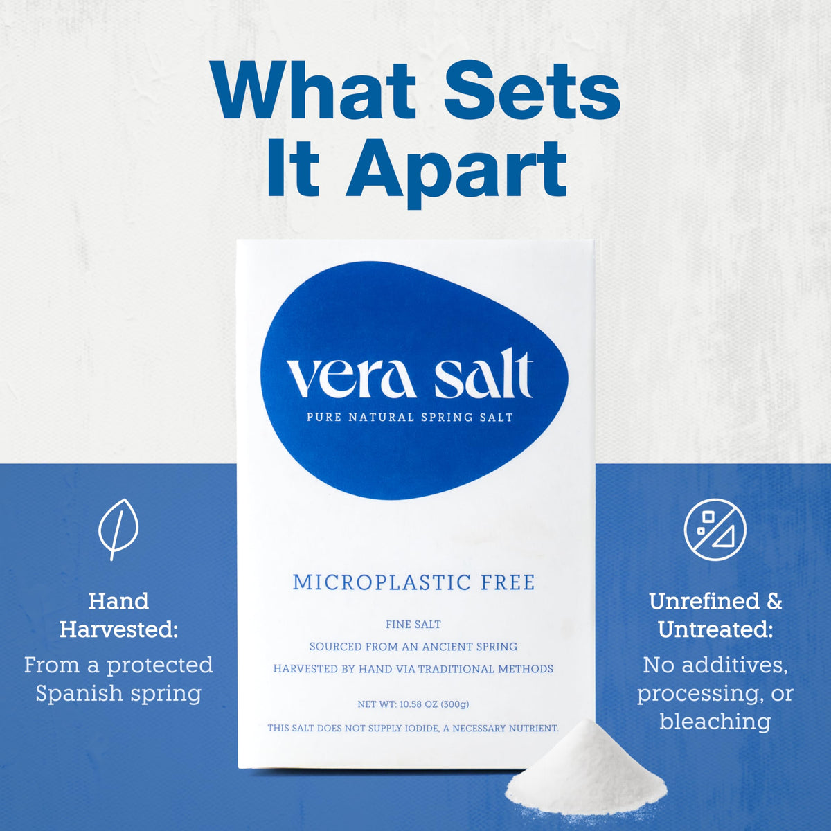 Vera Salt mineral-rich crystals highlighted for cooking