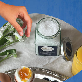 Vera Salt glass jar packaging supports safe storage and handling