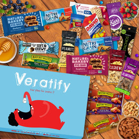 Veratify events and meetings—shareable snacks for teams.