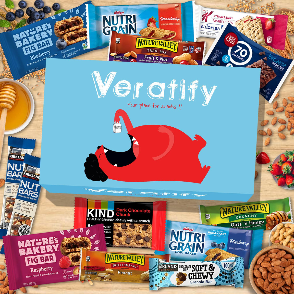 Veratify gift basket—thoughtful arrangement for friends and family.