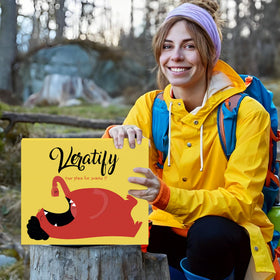 Veratify apple cinnamon bar close-up evoking cozy flavor